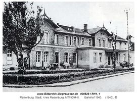 Rastenburg, Stadt, Kreis Rastenburg Bahnhofstraße