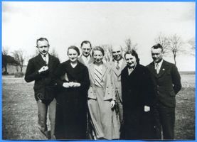 Breitenstein (Ostpr.), Ort, Kreis Tilsit-Ragnit Kraupischken (Ort), Lehrerkollegium Oberschule II Краупишкен (местечко), педагогический коллектив высшей школы, II