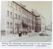 Tilsit, Stadt, Stadtkreis Tilsit Parkstraße Tilsit, Parkstraße, Blick zur Marienstraße 