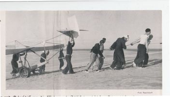  Kurische Nehrung, Segelflieger Куршская коса, планеристы