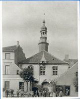 Mehlsack, Stadt, Kreis Braunsberg Mehlsack, Rathaus Мельсак, ратуша