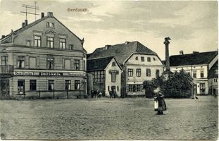 Gerdauen, Stadt und Bahnstation, Kreis Gerdauen 