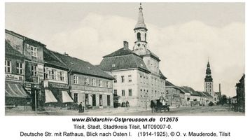 Tilsit, Stadt, Stadtkreis Tilsit Deutsche Straße