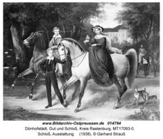 Dönhofstädt, Gut und Schloß, Kreis Rastenburg 