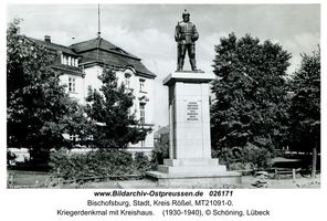 Bischofsburg, Stadt, Kreis Rößel 
