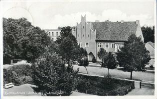 Eydtkau, Kreis Ebenrode Eydtkuhnen, Rathaus und Anlagen 