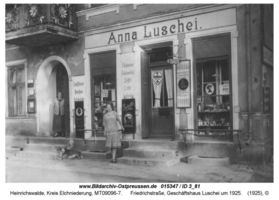 Heinrichswalde Kr. Elchniederung, Kreis Elchniederung Friedrichstraße  