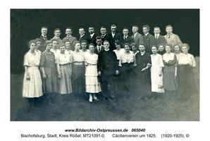 Bischofsburg, Stadt, Kreis Rößel  