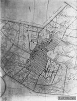 Birkenhöhe (Ostpr.), Kreis Angerburg Birkenhöhe, Zeichnung: Plan der Ortschaft 