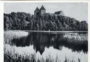Neidenburg, Stadt, Kreis Neidenburg Neidenburg, Blick auf das Schloß I Neidenburg, Schloß
