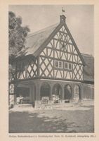 Groß Weide, Kreis Marienwerder Groß Weide, Vorlaubenhaus Гросс-Вайде, дом с навесом-галереей