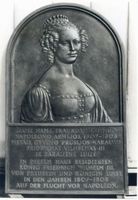 Memel, Stadt, Stadtkreis Memel Memel, Altes Rathaus, Relief  Königin Luise  