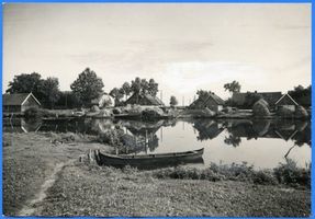Inse, Ort, Kreis Elchniederung Inse, Fischerhäuser II Инзе, рыбацкие дома, II