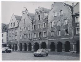 Allenstein, Stadtkreis Allenstein Allenstein, Marktplatz, Giebelhäuser IV 