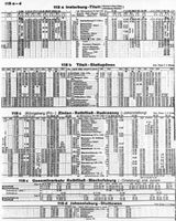 Johannisburg, Kreis Johannisburg Johannisburg, Ausschnitt Fahrplan Йоханнисбург, вырезка из расписания