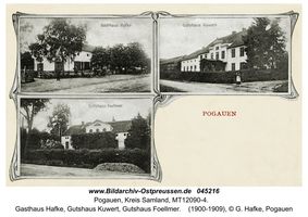 Pogauen, Kreis Samland  
