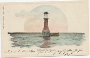 Nimmersatt, Kreis Memel Nimmersatt, Leuchtturm bei Perwelk Ниммерсатт, маяк у Первелки