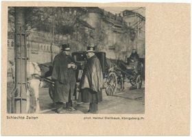 Königsberg (Pr.), Stadtkreis Königsberg Königsberg (Pr.),  Schlechte Zeiten , Droschkenkutscher 