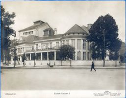 Königsberg (Pr.), Stadtkreis Königsberg Königsberg, Luisentheater, später Neues Schauspielhaus VIII Кёнигсберг, театр Луизы, позже Новый драматический театр VIII