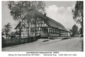 Altkrug, Ort, Kreis Gumbinnen 