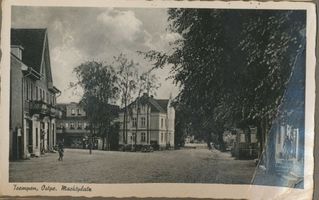 Trempen, Ort, Kreis Angerapp Trempen, Marktplatz 