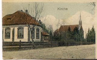 Gehsen, Kreis Johannisburg Gehsen, Kirche Гезен, церковь