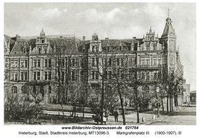 Insterburg, Stadt, Stadtkreis Insterburg Markgrafenplatz