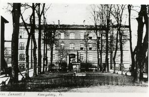 Königsberg (Pr.), Stadtkreis Königsberg Straße der SA 27 Königsberg, Reservelazarett I, Pavillon II Кёнигсберг, резервный лазарет, I, павильон, II