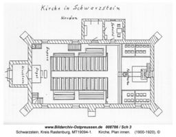 Schwarzstein Kr. Rastenburg, Kreis Rastenburg 