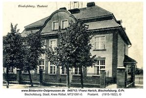 Bischofsburg, Stadt, Kreis Rößel Bahnhofstraße