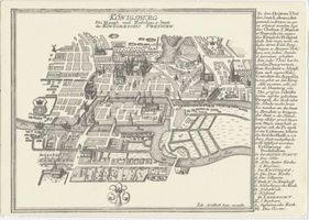 Königsberg (Pr.), Stadtkreis Königsberg Königsberg (Pr.), Ansicht der Stadt von Süden, Kupferstich II Königsberg, Aus der Geschichte der Stadt