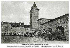 Insterburg, Stadt, Stadtkreis Insterburg Kleinbahnstraße