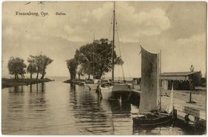 Frauenburg, Kreis Braunsberg Frauenburg, Hafen V 
