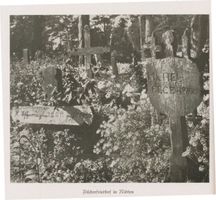 Nidden, Kreis Memel Nidden, Fischerfriedhof Nidden, Friedhöfe