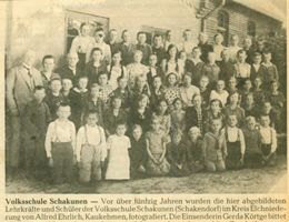 Schakendorf (Ostpr.), Kreis Elchniederung 