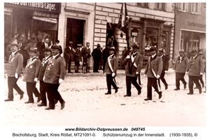 Bischofsburg, Stadt, Kreis Rößel  