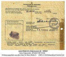   Flucht und Vertreibung 1944-1956