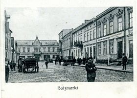 Angerburg Kr. Angerburg, Stadt, Kreis Angerburg Holzmarkt