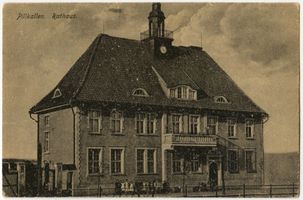 Schloßberg, Kreisstadt, Kreis Schloßberg Pillkallen Kr. Schlossberg, Rathaus II 