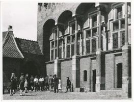 Marienburg, Westpr., Kreis Marienburg Marienburg i. Westpr., Die Marienburg, Hochmeisterpalast, Hofseite II Мариенбург в Западной Пруссии, замок Мариенбург, дворец великих магистров, сторона двора, II