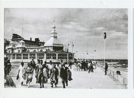 Cranz Kr. Samland, Ort, Kreis Samland Uferpromenade