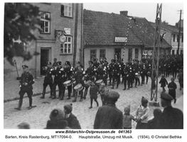 Barten Kr. Rastenburg, Kreis Rastenburg Hauptstraße (fr. Rastenburger Straße)