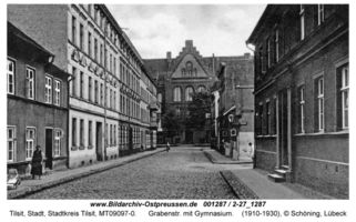 Tilsit, Stadt, Stadtkreis Tilsit Grabenstraße