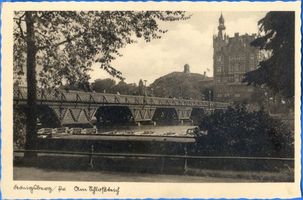 Königsberg (Pr.), Stadtkreis Königsberg Königsberg (Pr.), Am Schlossteich - Schlossteichbrücke Königsberg, Schloßteichbrücke