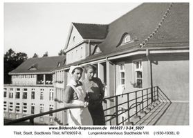 Tilsit, Stadt, Stadtkreis Tilsit   Tilsit, Krankenhäuser, Heilanstalten