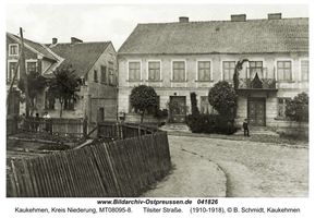Kuckerneese, Ort, Kreis Elchniederung Tilsiter Straße