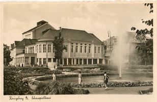Königsberg (Pr.), Stadtkreis Königsberg Königsberg (Pr.), Neues Schauspielhaus mit Anlagen XIII Königsberg, Komische Oper, Luisentheater, Neues Schauspielhaus