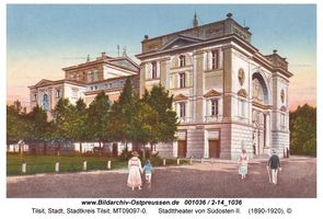 Tilsit, Stadt, Stadtkreis Tilsit Angerpromenade