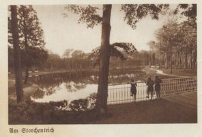 Cranz Kr. Samland, Ort, Kreis Samland Cranz, Am Storchenteich I Кранц, у аистиного пруда, I