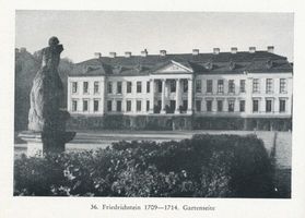 Friedrichstein, Kreis Samland Friedrichstein, Schloss, Gartenseite II 